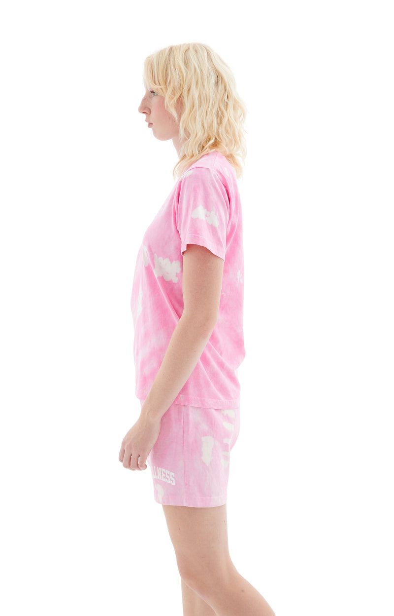 Wellness Studio Tie Dye T-Shirt (Taffy/White)