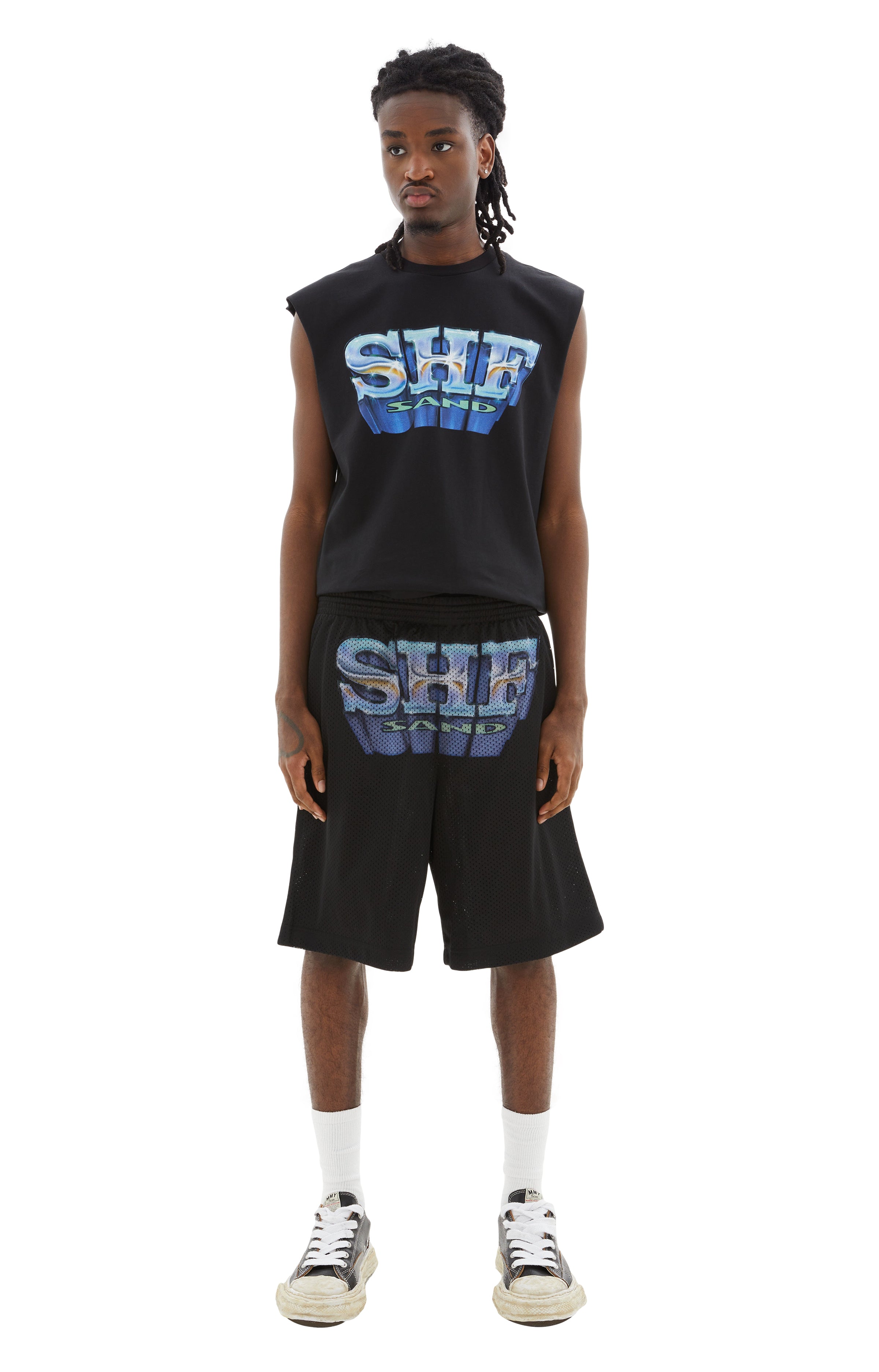 SHF Sand Mesh Shorts (Black)