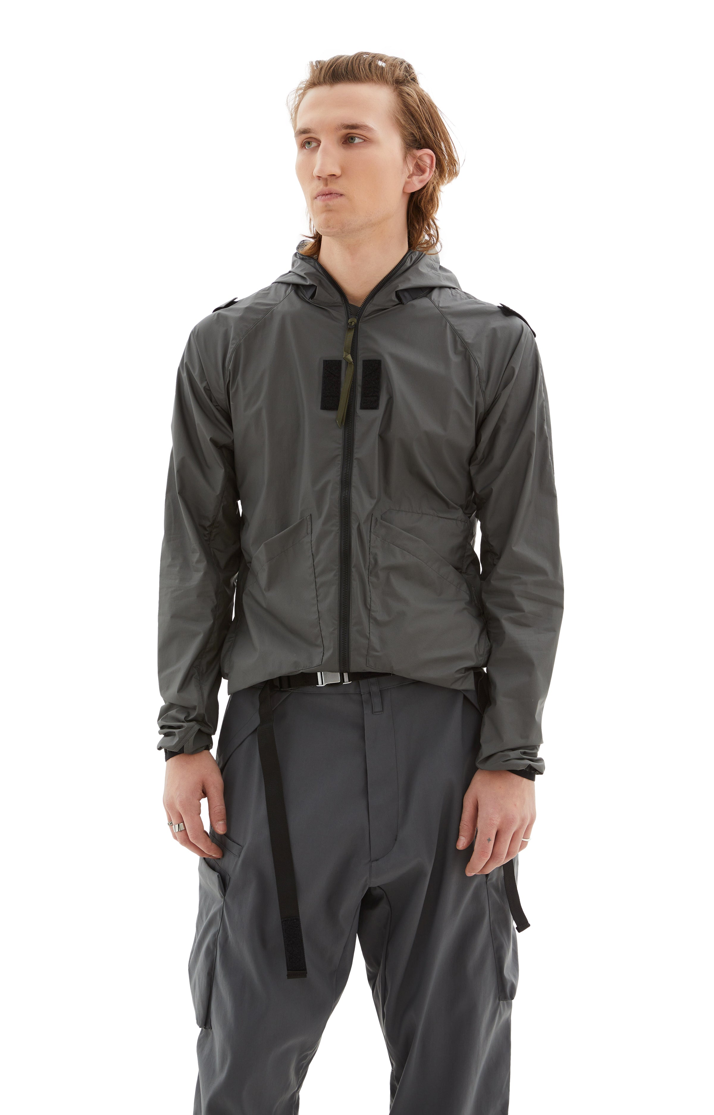 Packable Hardshell Jacket (Grey)