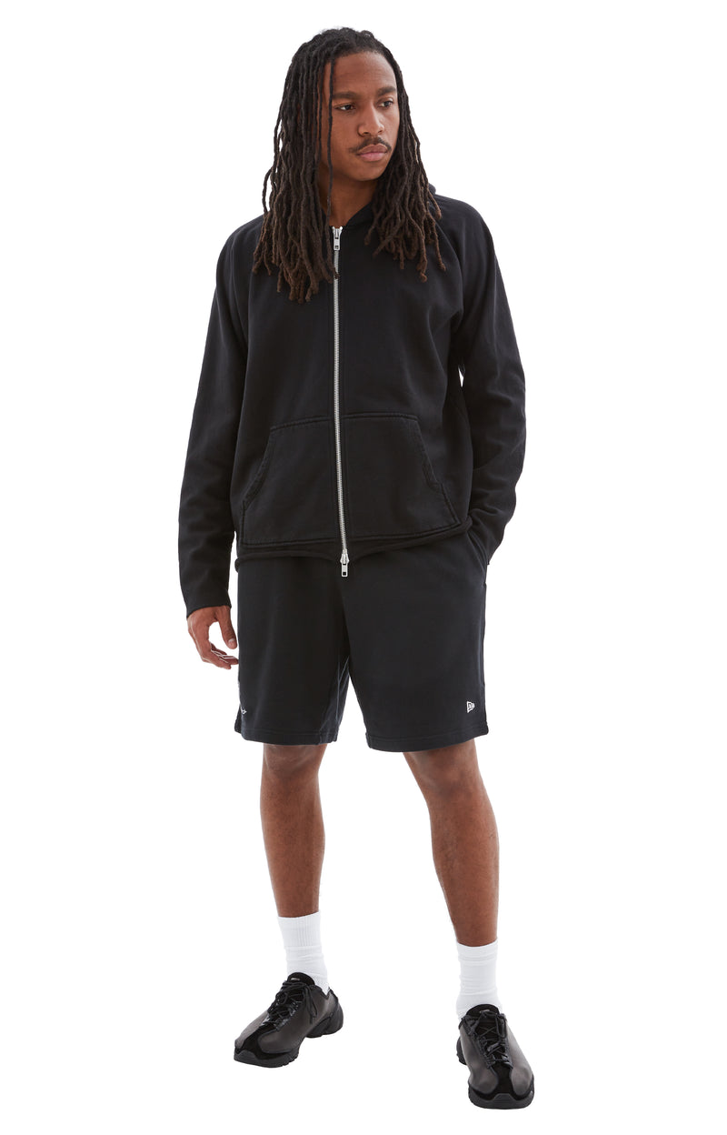 Zip-Up Hoodie (Black)