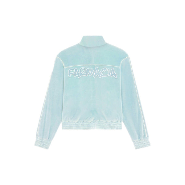 Isis Velour Track Jacket (Blue)