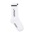 Line Mid Bookish Calf Knit Socks (White)