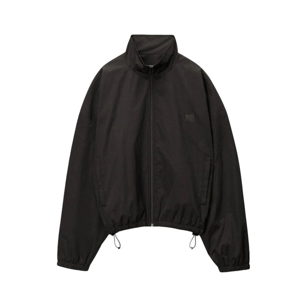 Coaches Track Jacket With Wang Puff Logo (Black)