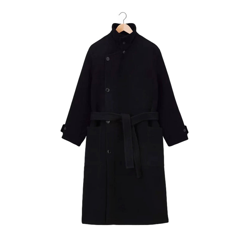 Wrap Coat (Black)