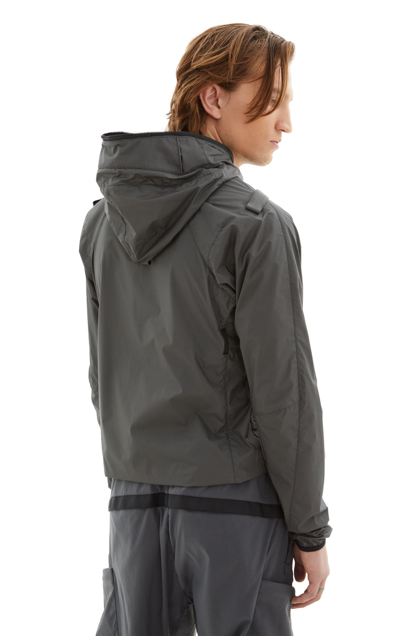 Packable Hardshell Jacket (Grey)