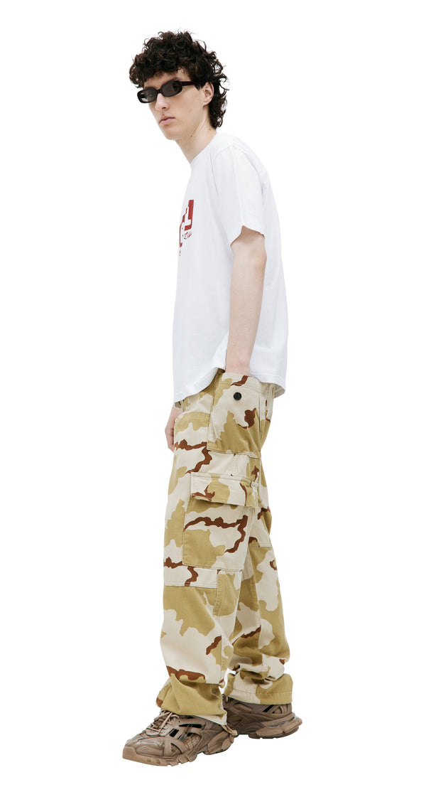 Double Cargo Pants (Desert Camo)