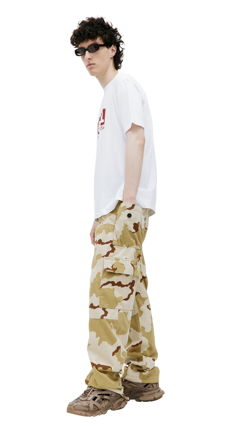 Double Cargo Pants (Desert Camo)