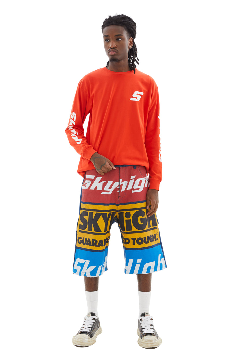 Construction Graphic Logo Shorts (Multi)