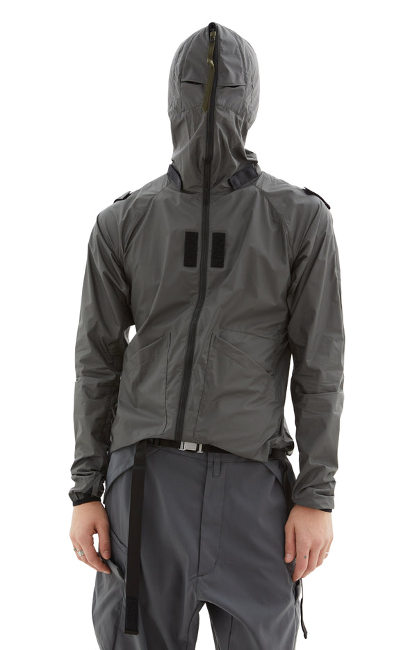 Packable Hardshell Jacket (Grey)