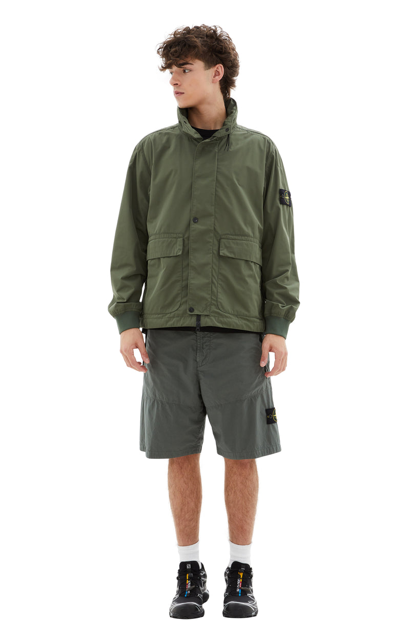 Lightweight Hooded Jacket (Musk Green)