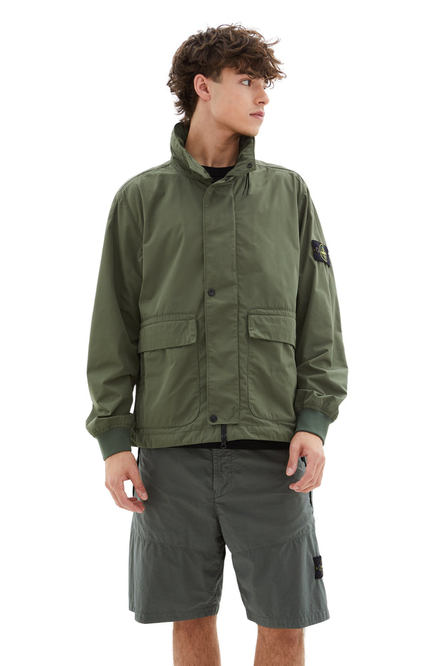 Lightweight Hooded Jacket (Musk Green)