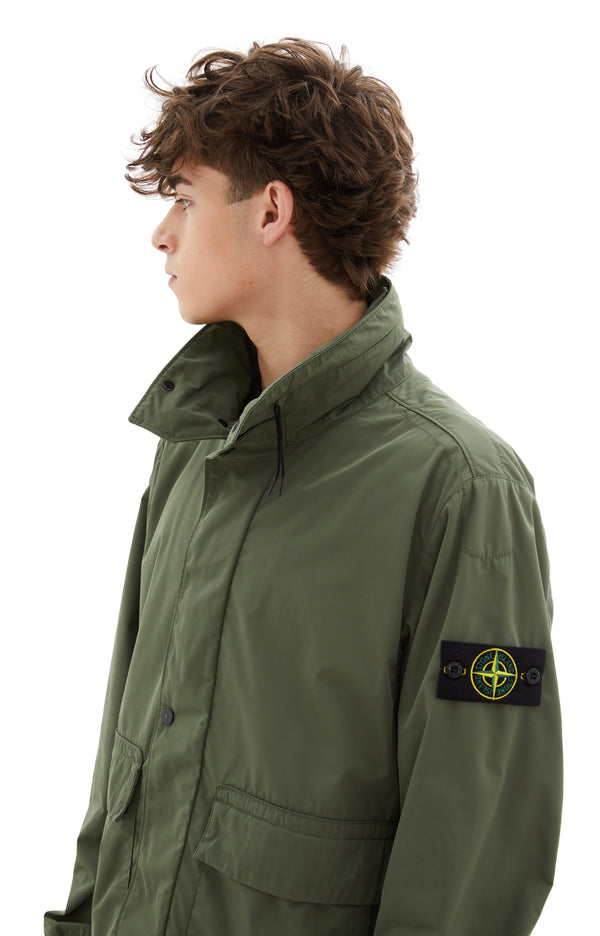 Lightweight Hooded Jacket (Musk Green)