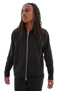 Zip-Up Hoodie (Black)