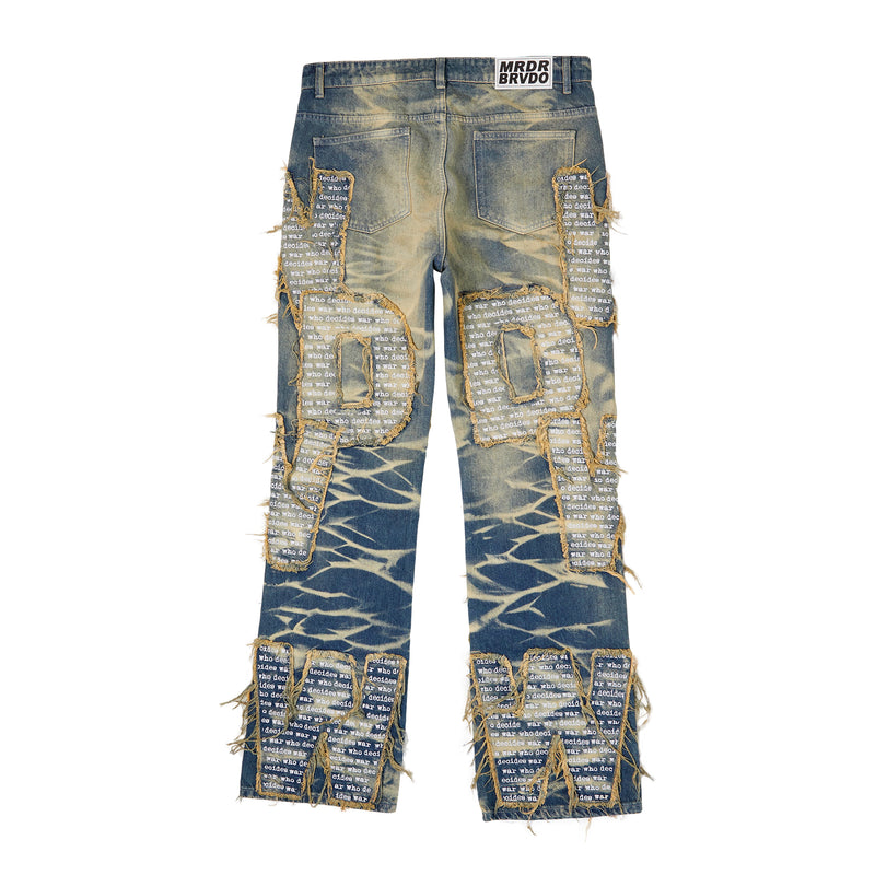 Who Decides War Overlay Denim (Denim)