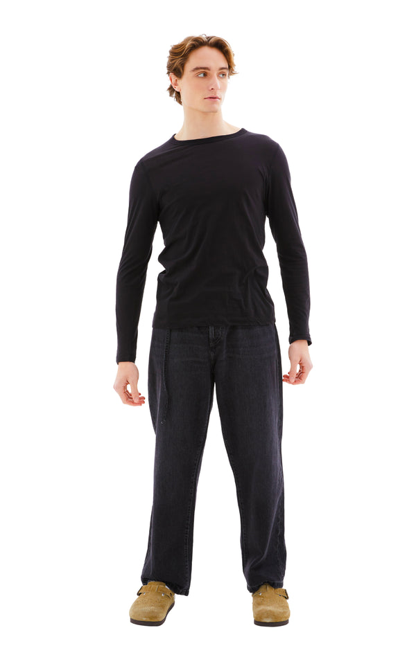 Habbot Long Sleeve T-Shirt (Black)