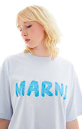 Logo Cotton T-Shirt (Light Blue)