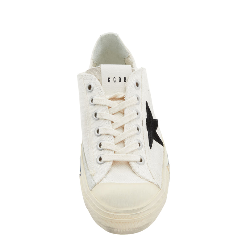 Men's V-Star 2 Canvas Sneakers (White)