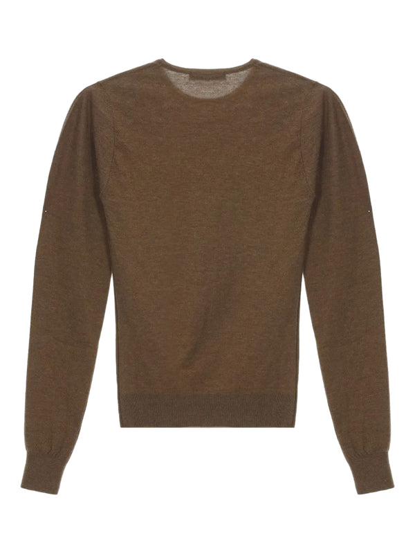 Crew Neck Sweater (Havana)