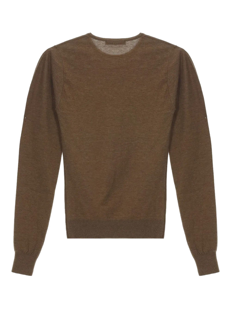Crew Neck Sweater (Havana)