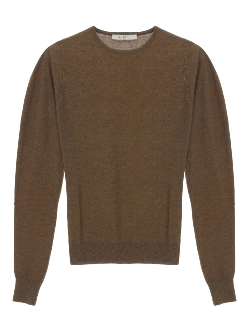 Crew Neck Sweater (Havana)
