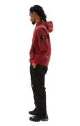 Nylon Metal Watro TC Hooded Zip Up Jacket (Red)