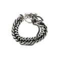 Hinna Double Chains Bracelet (Antique Silver)