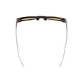 Classic Aviator Sunglasses (Black/Yellow)
