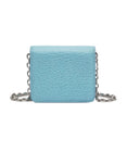 Leather Wallet on Chain (Blue)