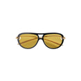 Knot Aviator Sunglasses (Black/Yellow)