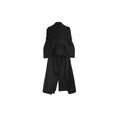 Unbalanced Coat (Black)