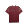 Pearl Studded Logo Tee (Burgundy)