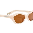 x Jacquemus Bambino Sunglasses (Pearl/Silver/Chocolate)