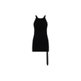 Racer Back Tank Top In Cotton (Black)