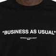 Business Quote Skate Short Sleeve Tee (Black/White)