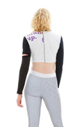 Regenerated Graphic Cropped T-Shirt (White)