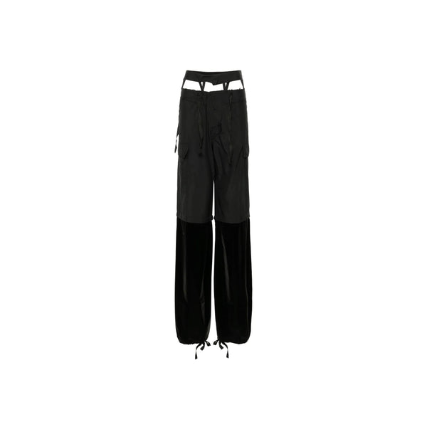 Baggy Cargo Pants (Black)