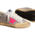 Women's Super Star Suede Sneakers (Dove/Milk/Fucsia/Ocher)