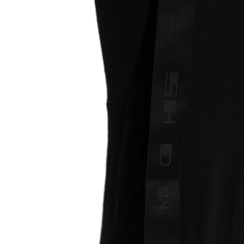 Rib Long Sleeve Top (Black)