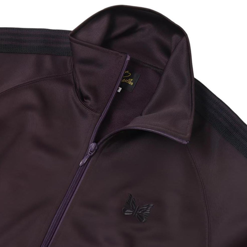 Needles Track Jacket - Poly Smooth (Dark Purple)