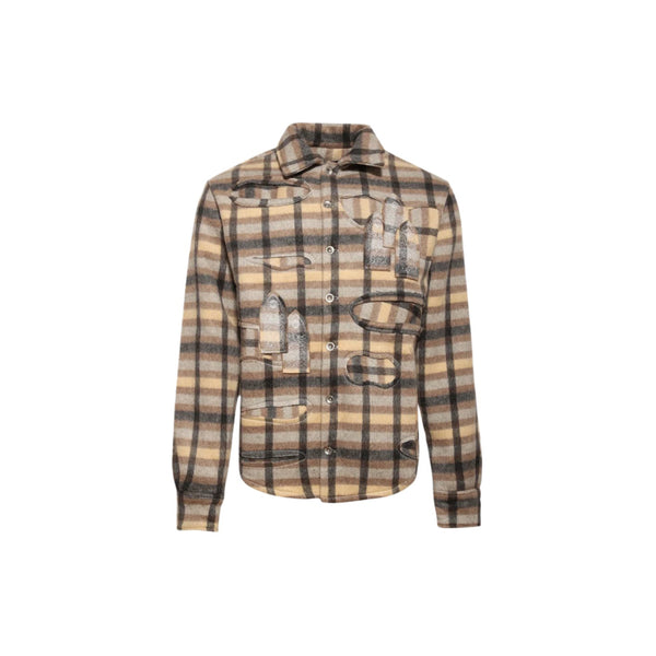 Heavy Duty Flannel Shirt (Tan)