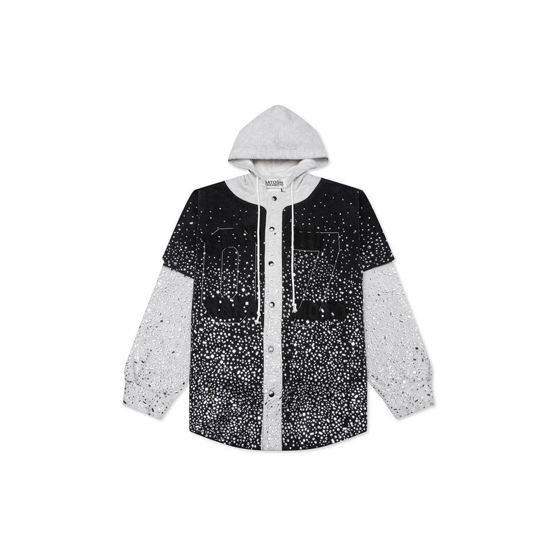 Shattered Glass Knapp Ranch Hoodie (Black/Grey)