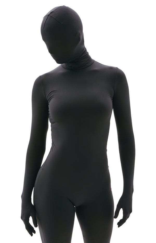 Blackout Morphsuit With Detachable Mask (Black)