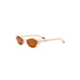 x Jacquemus Bambino Sunglasses (Pearl/Silver/Chocolate)