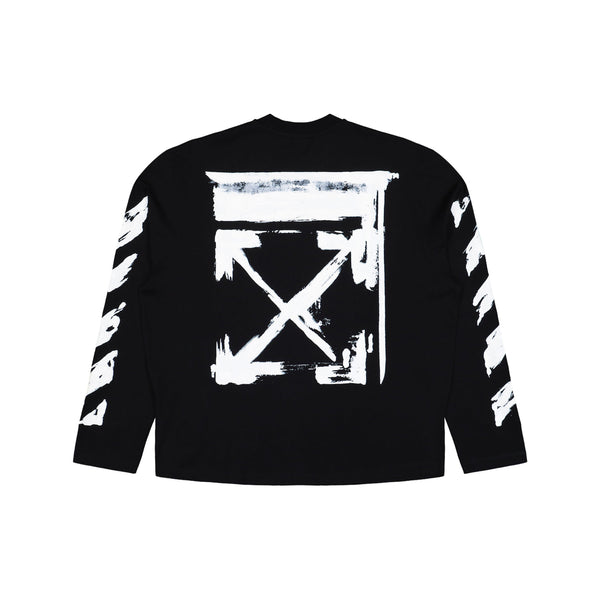 Ink Arrow 90S Skate Long Sleeve Tee (Black/White)