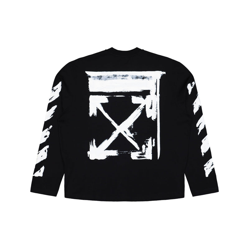 Ink Arrow 90S Skate Long Sleeve Tee (Black/White)