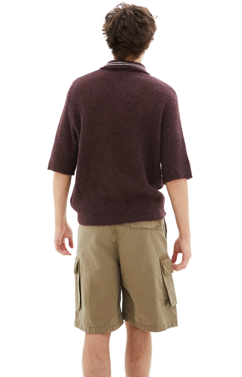 Traditional Polo Shirt (Brown)