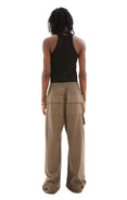 Creatch Cargo Wide Drawstring Pants (Dust)