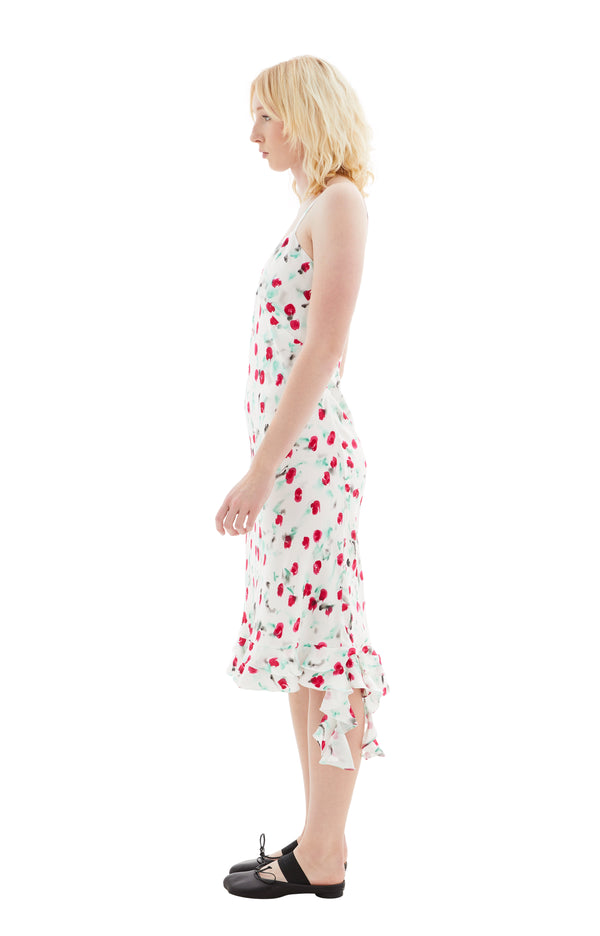 Midi Robe Dress (Lily White)