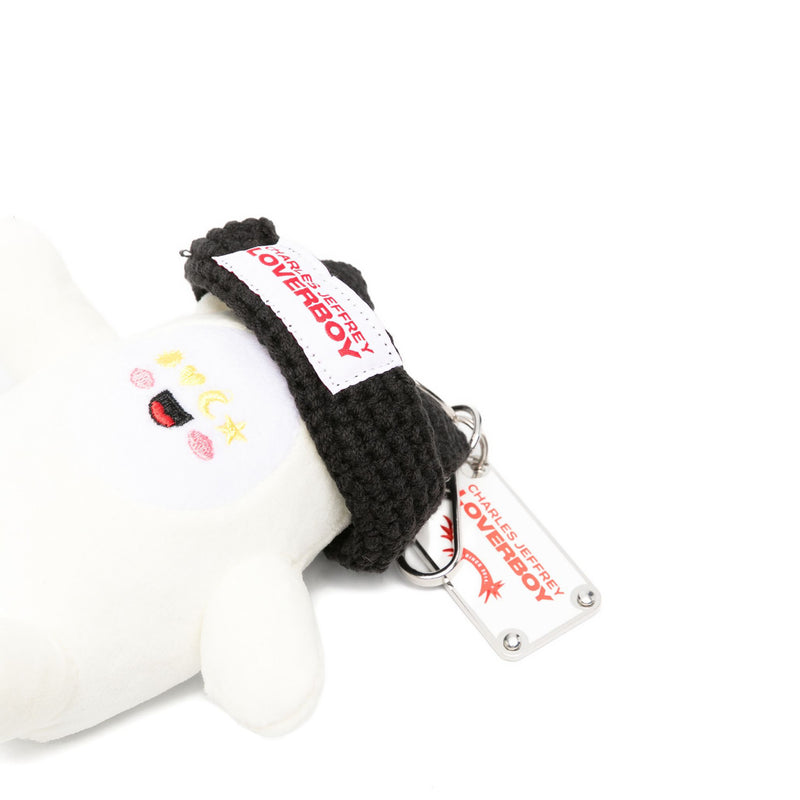Gromlin Plush Keyring (White/Black) – tons-shop