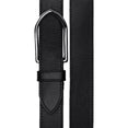 La Ceinture Bambino Belt (Black/Silver)